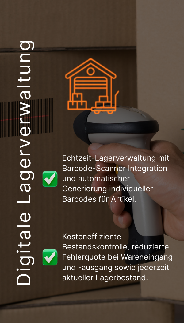 Digitale Lagerverwaltung