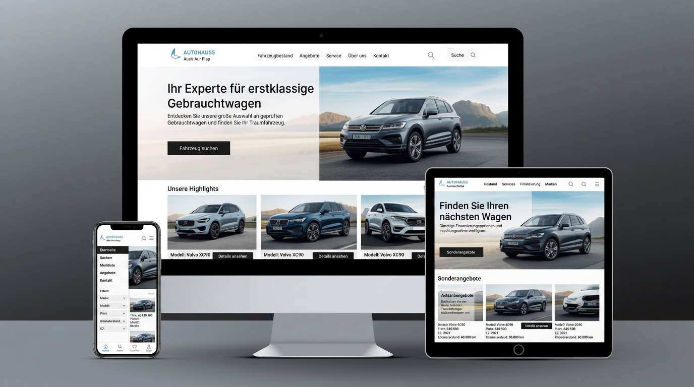 Autohändler Website