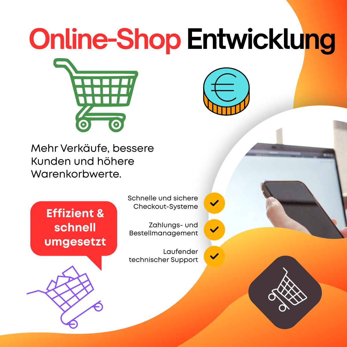 Online-Shop Entwicklung